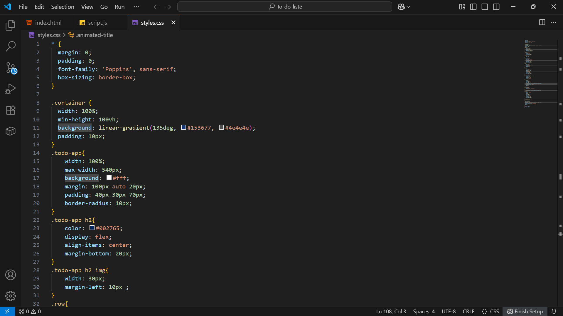 css code